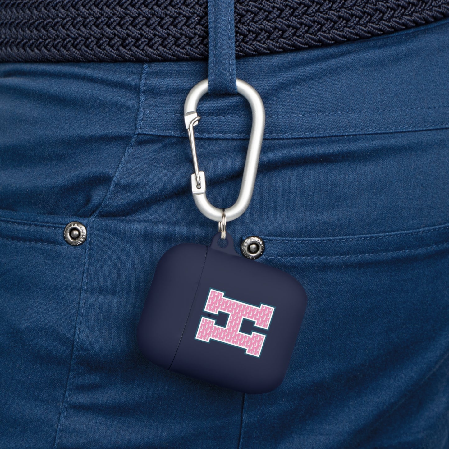 Preppy Letter H AirPods Case Cover