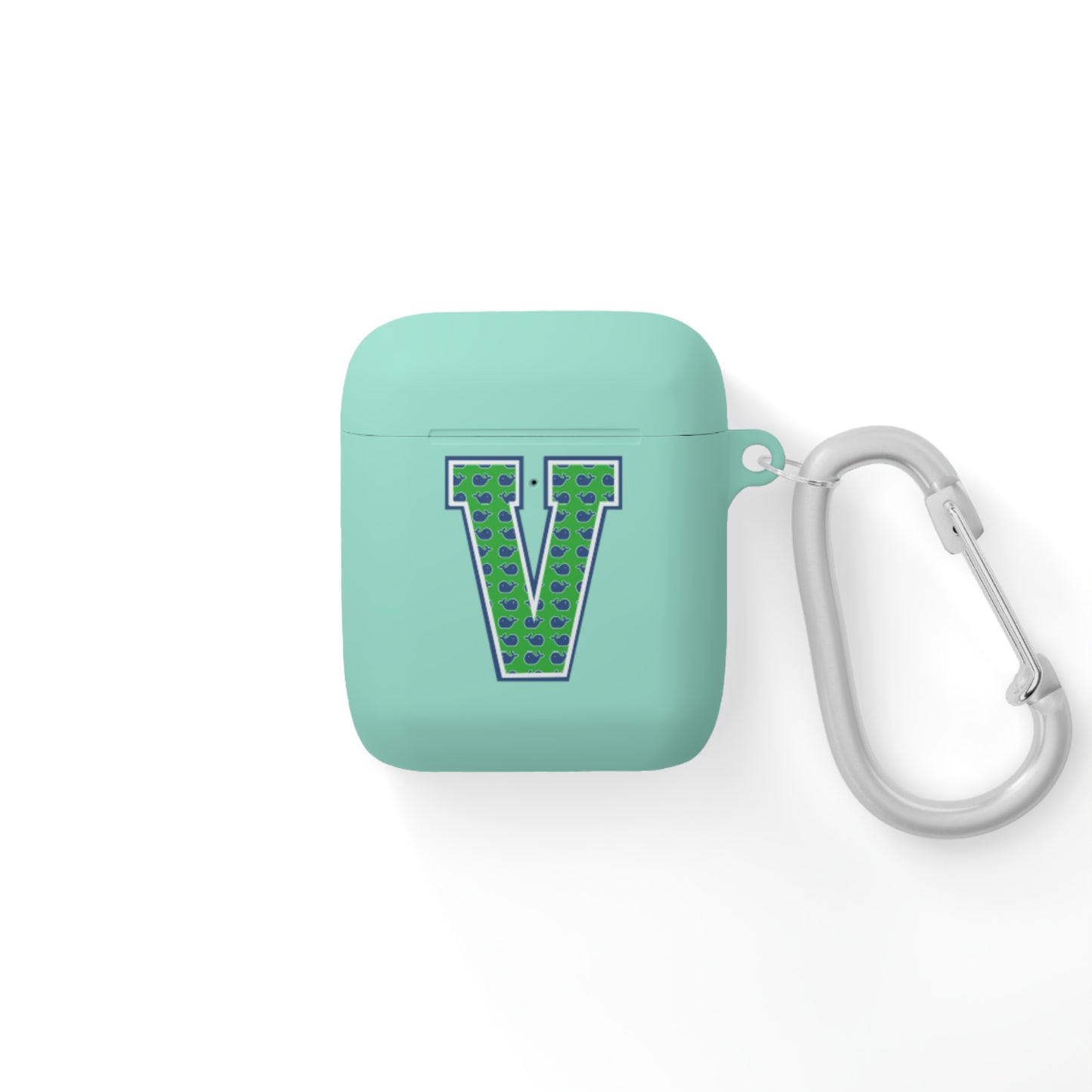 Preppy Letter V AirPods Case Cover