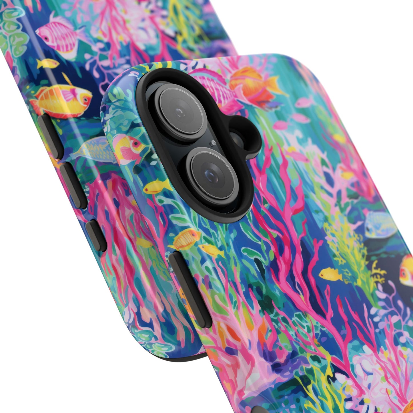 Watercolor Fish Tough Phone Case
