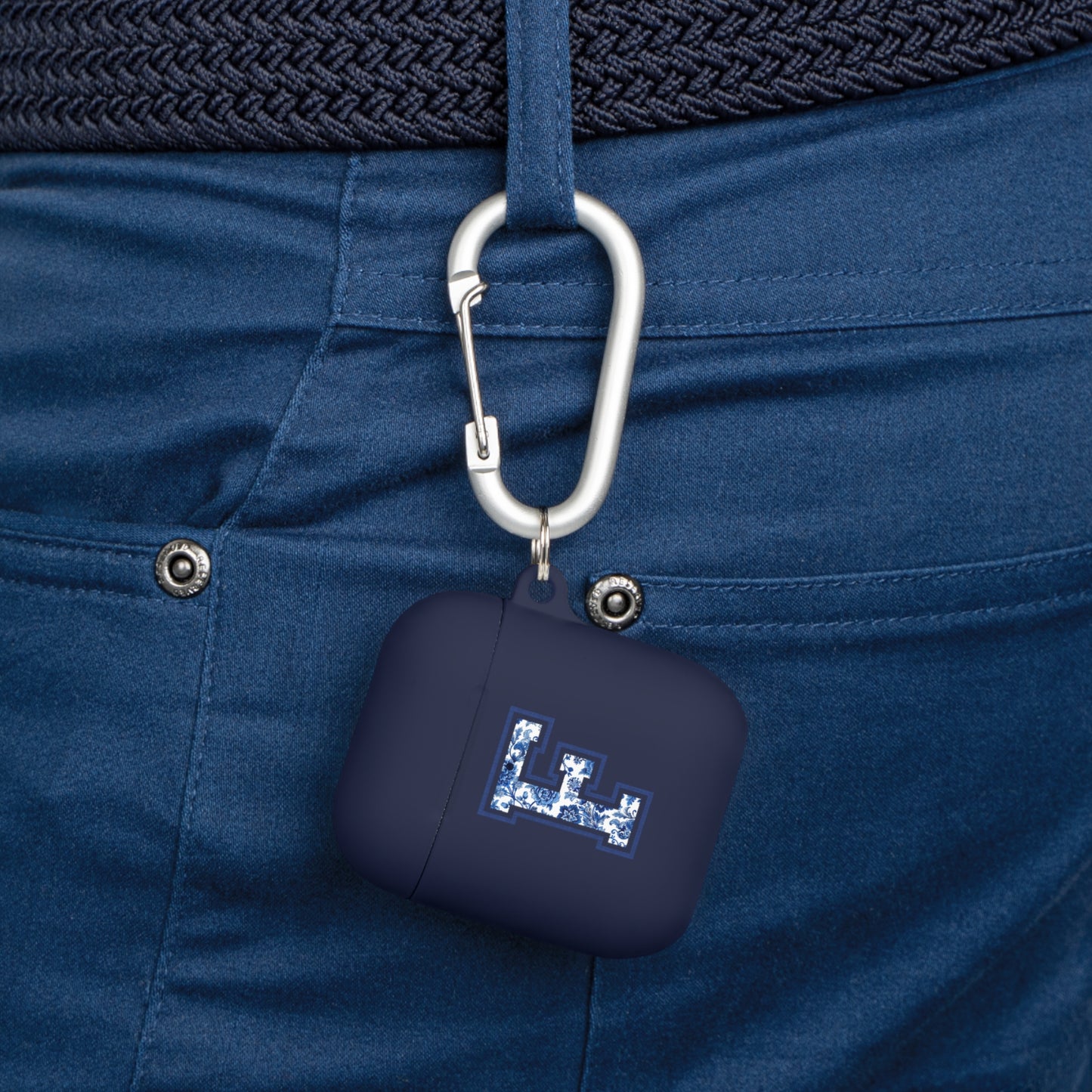 Chinoiserie Letter F AirPods Case Cover