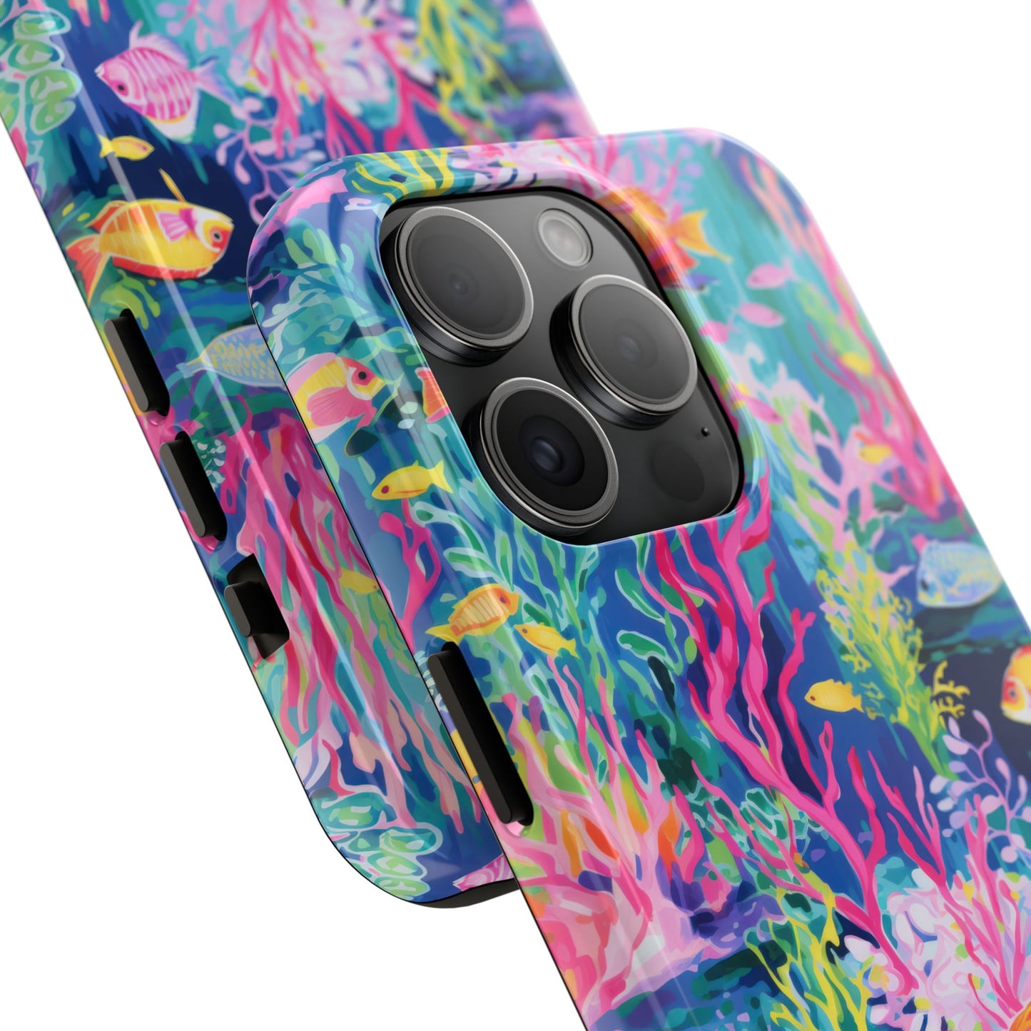 Watercolor Fish Tough Phone Case