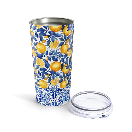 Lemons & Tiles 20oz Tumbler