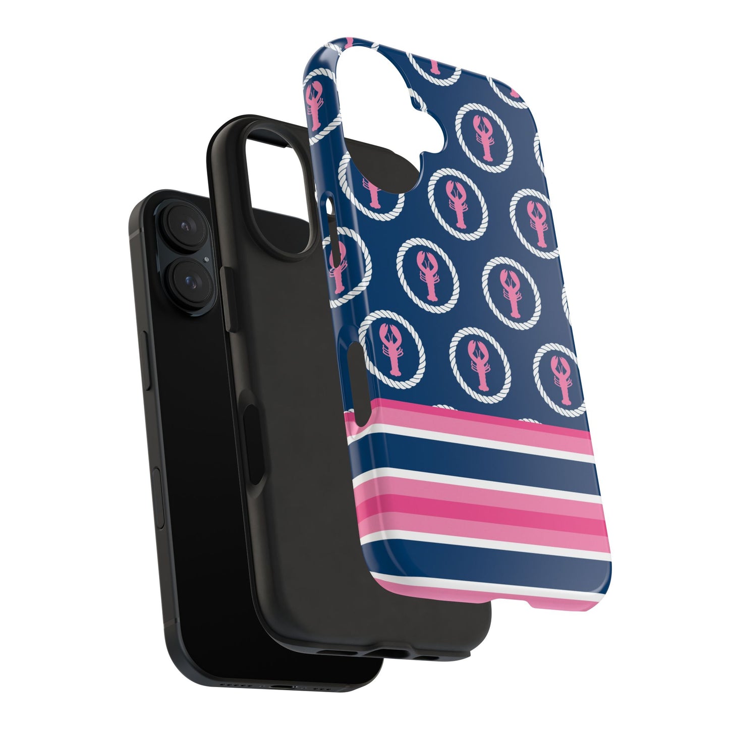 Preppy Lobsters Tough Phone Case