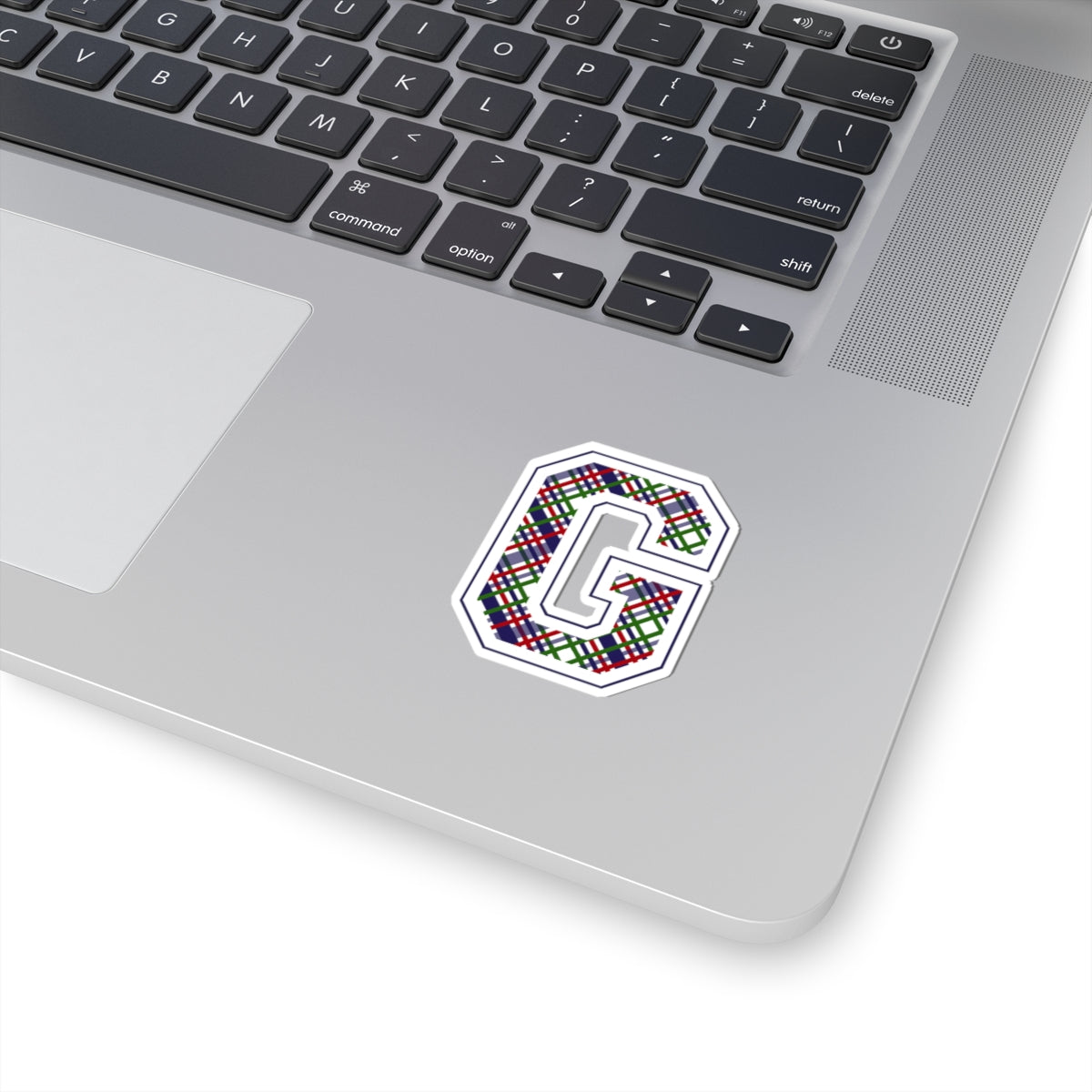 Equestrian Letter G Kiss Cut Sticker