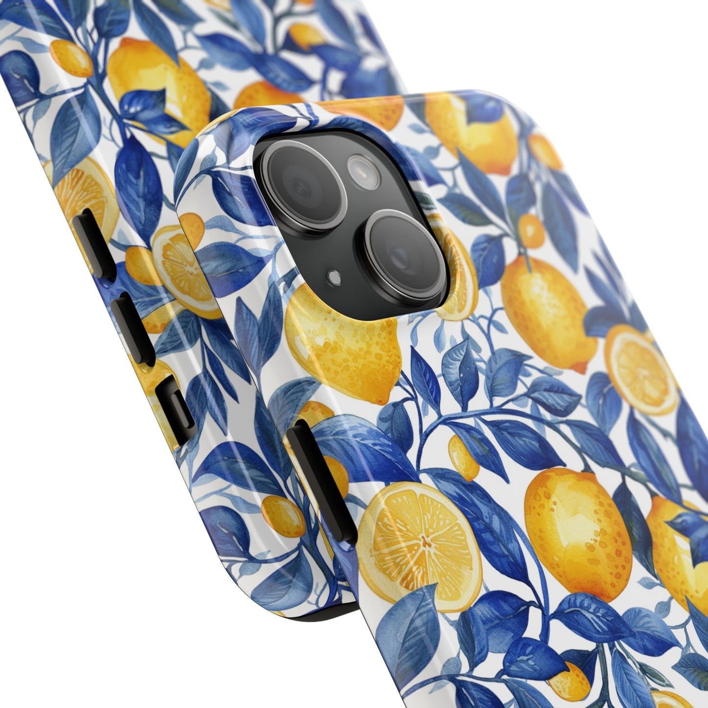 Lemons & Tiles Tough Phone Case