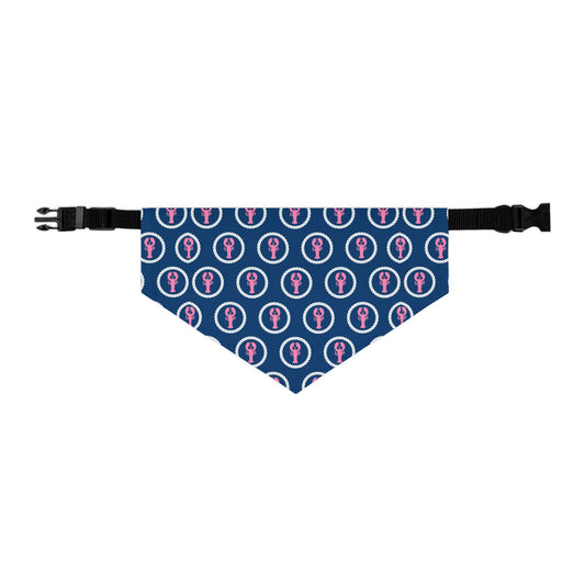 Preppy Lobster Pet Bandana Collar