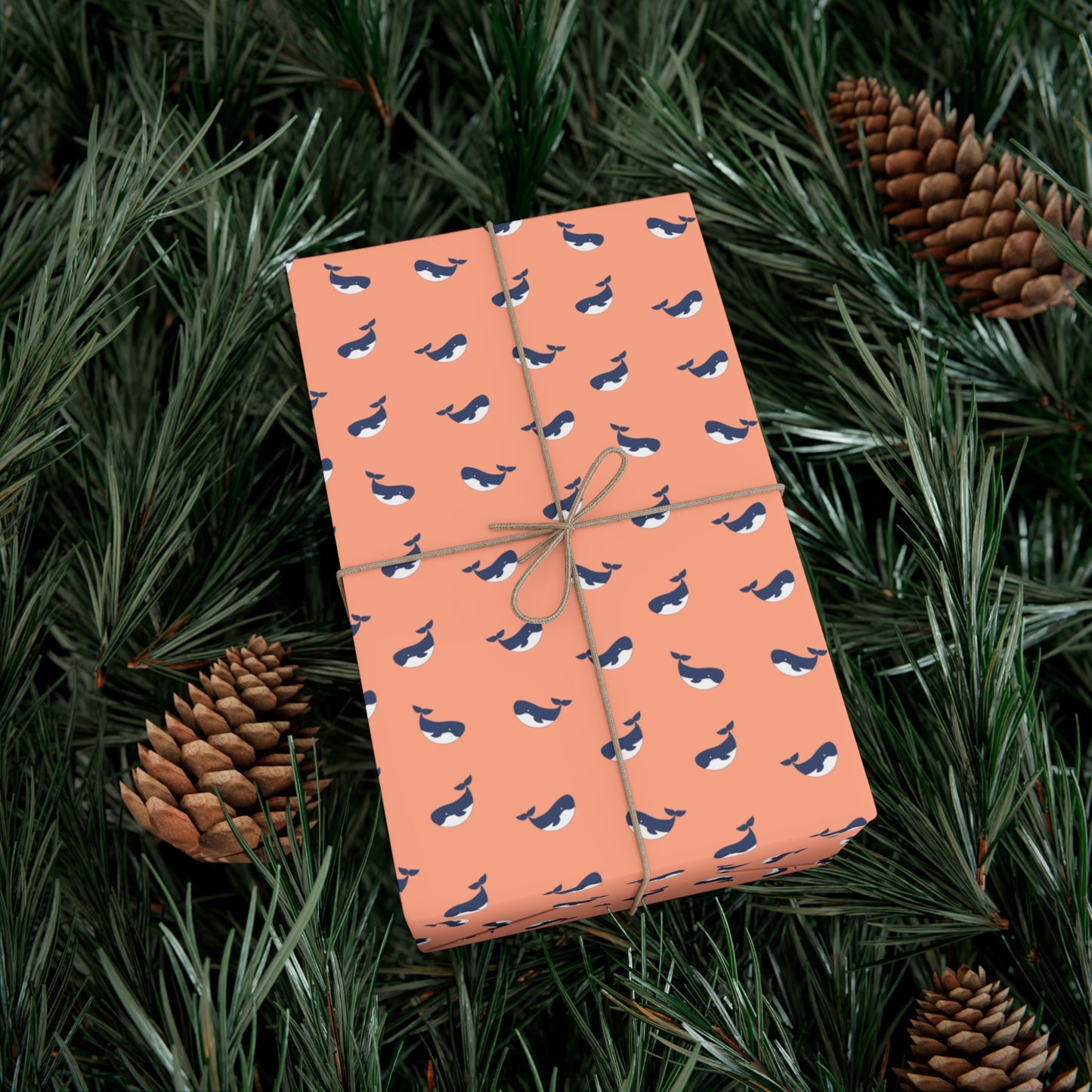 Whimsical Whale Gift Wrap Papers