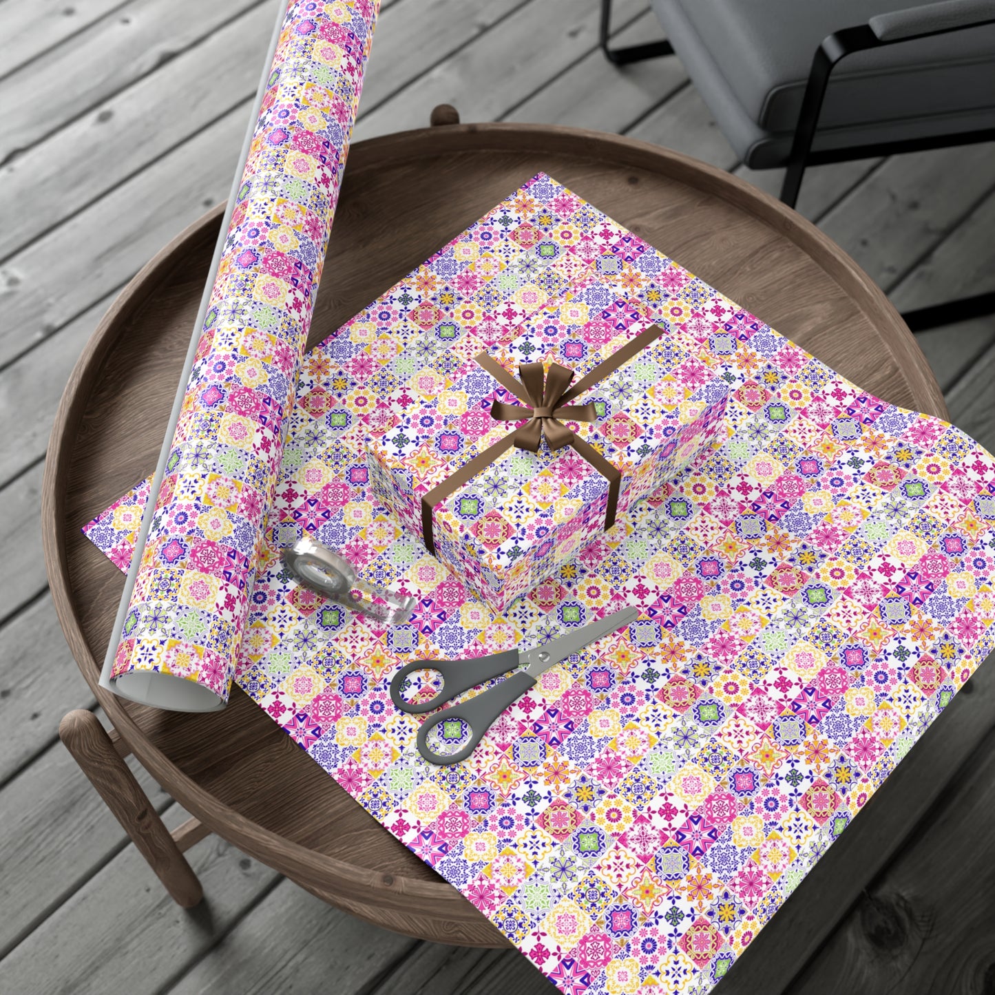 Tiled Gift Wrap