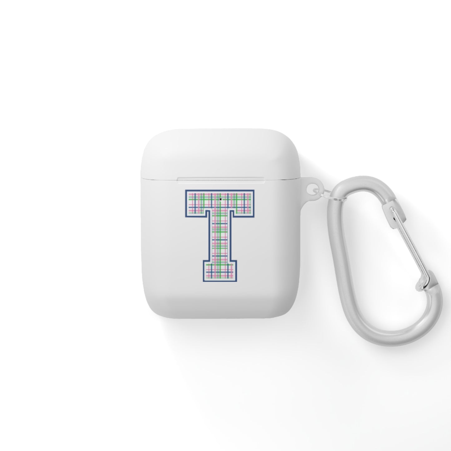 Preppy Letter T AirPods Case Cover