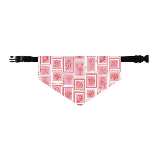 Marine Life Pet Bandana Collar