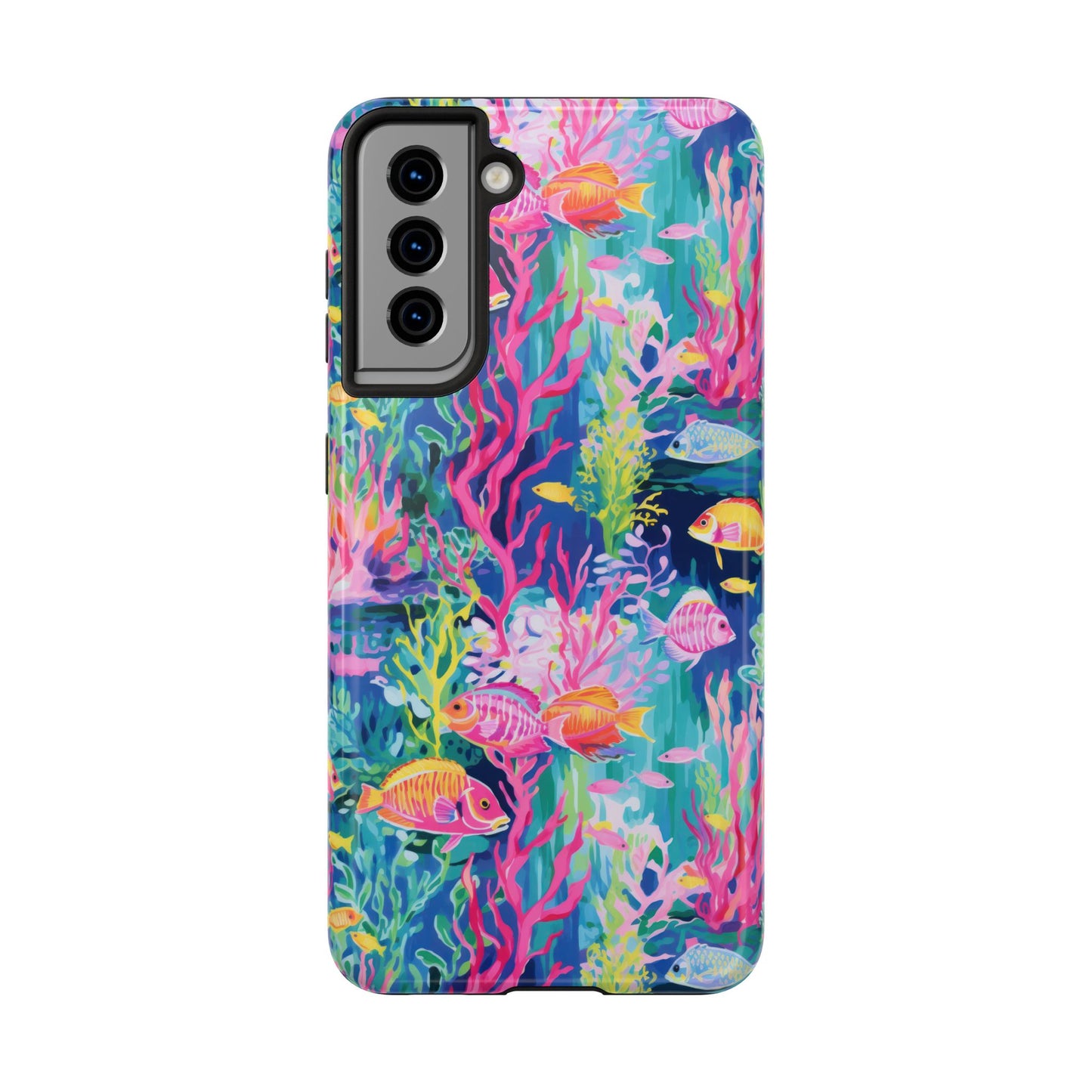 Watercolor Fish Tough Phone Case