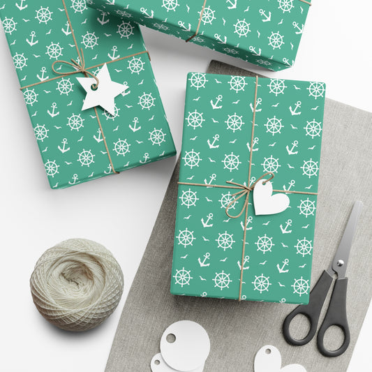 Anchors Gift Wrap