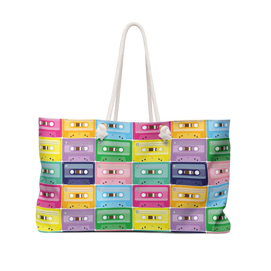 Cassette Tapes Weekender Bag