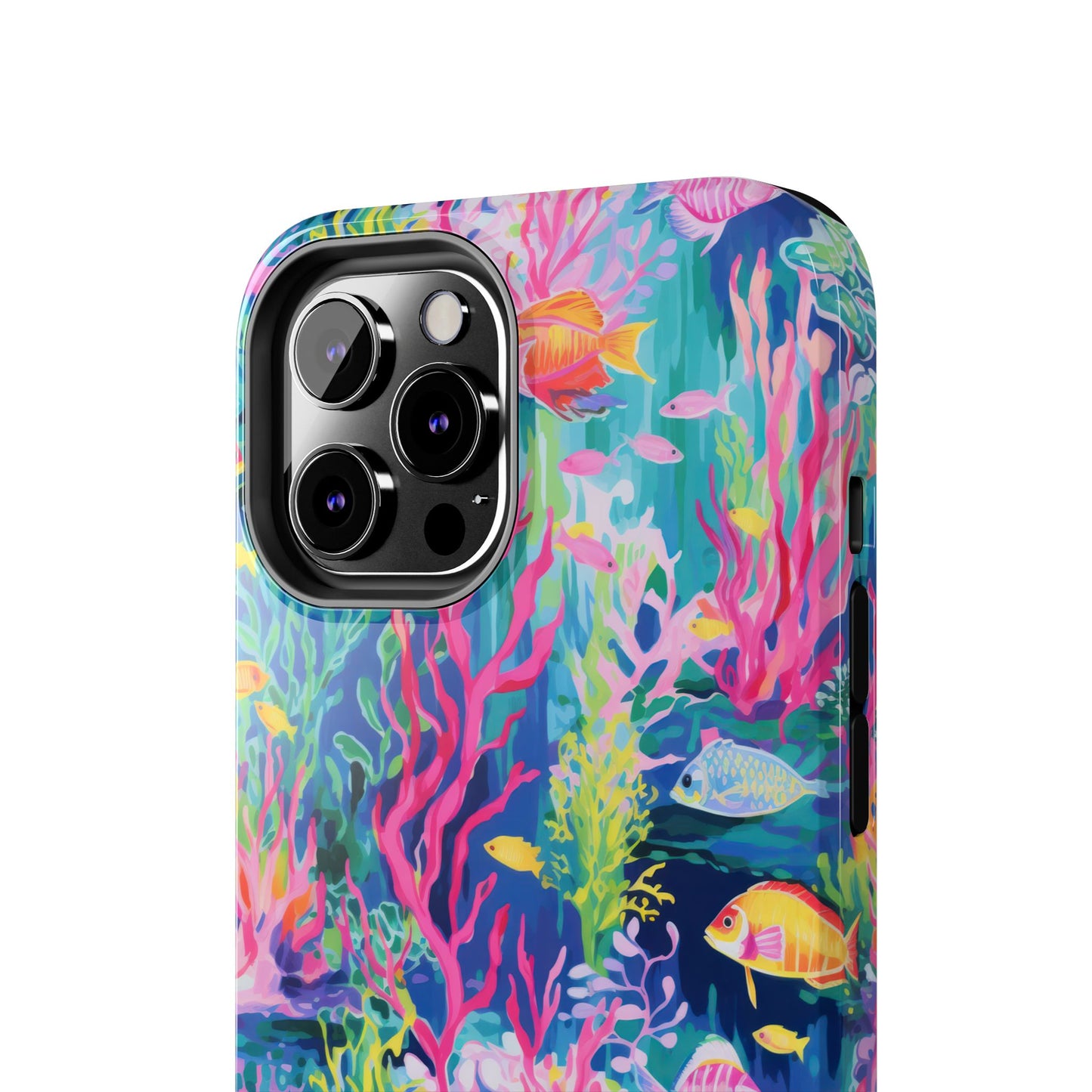 Watercolor Fish Tough Phone Case