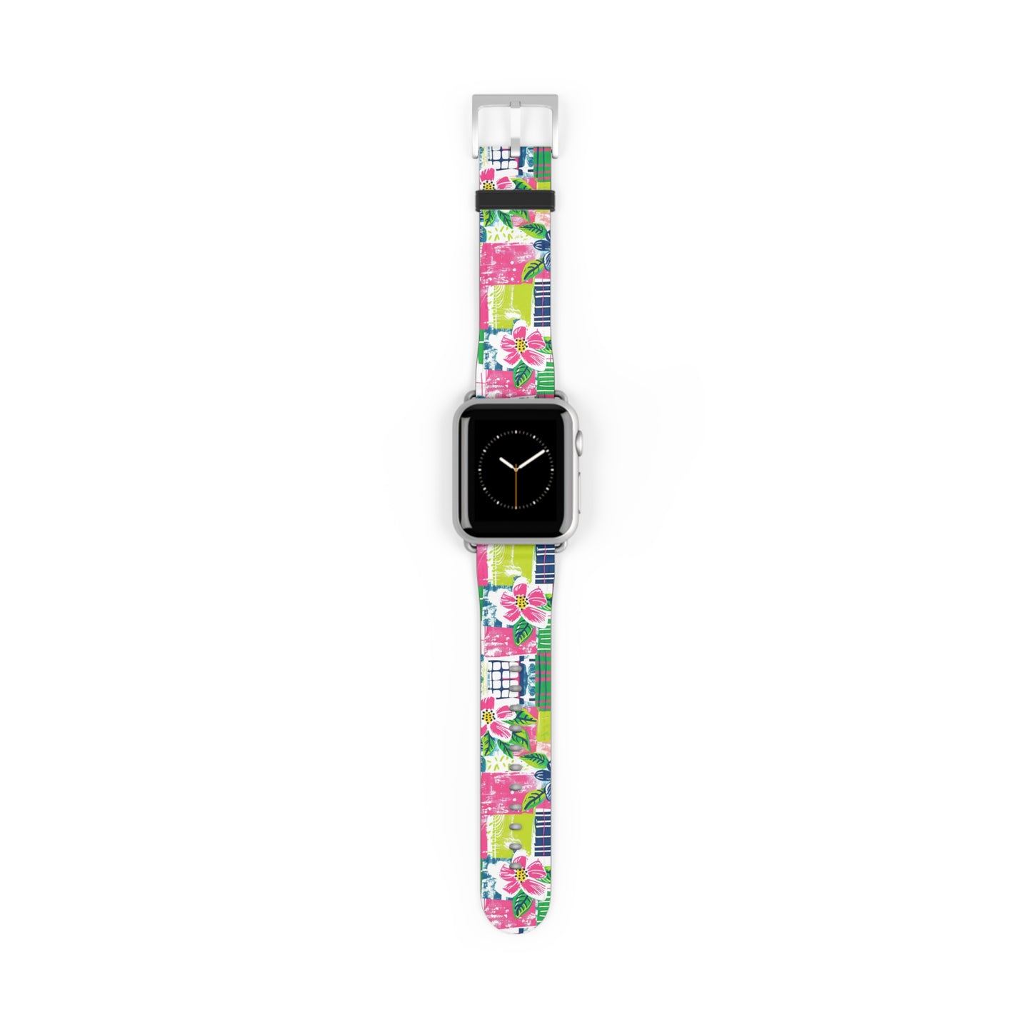 Tropical Madras Watch Band