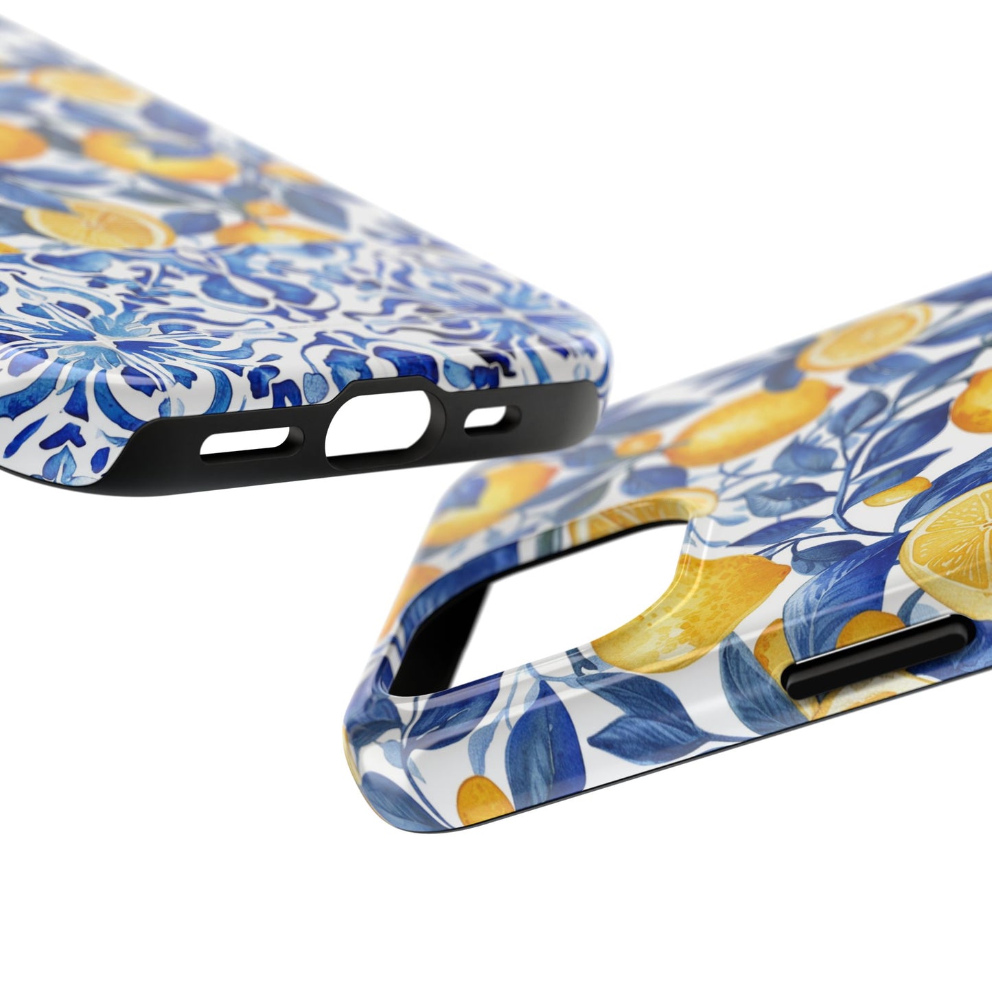 Lemons & Tiles Tough Phone Case