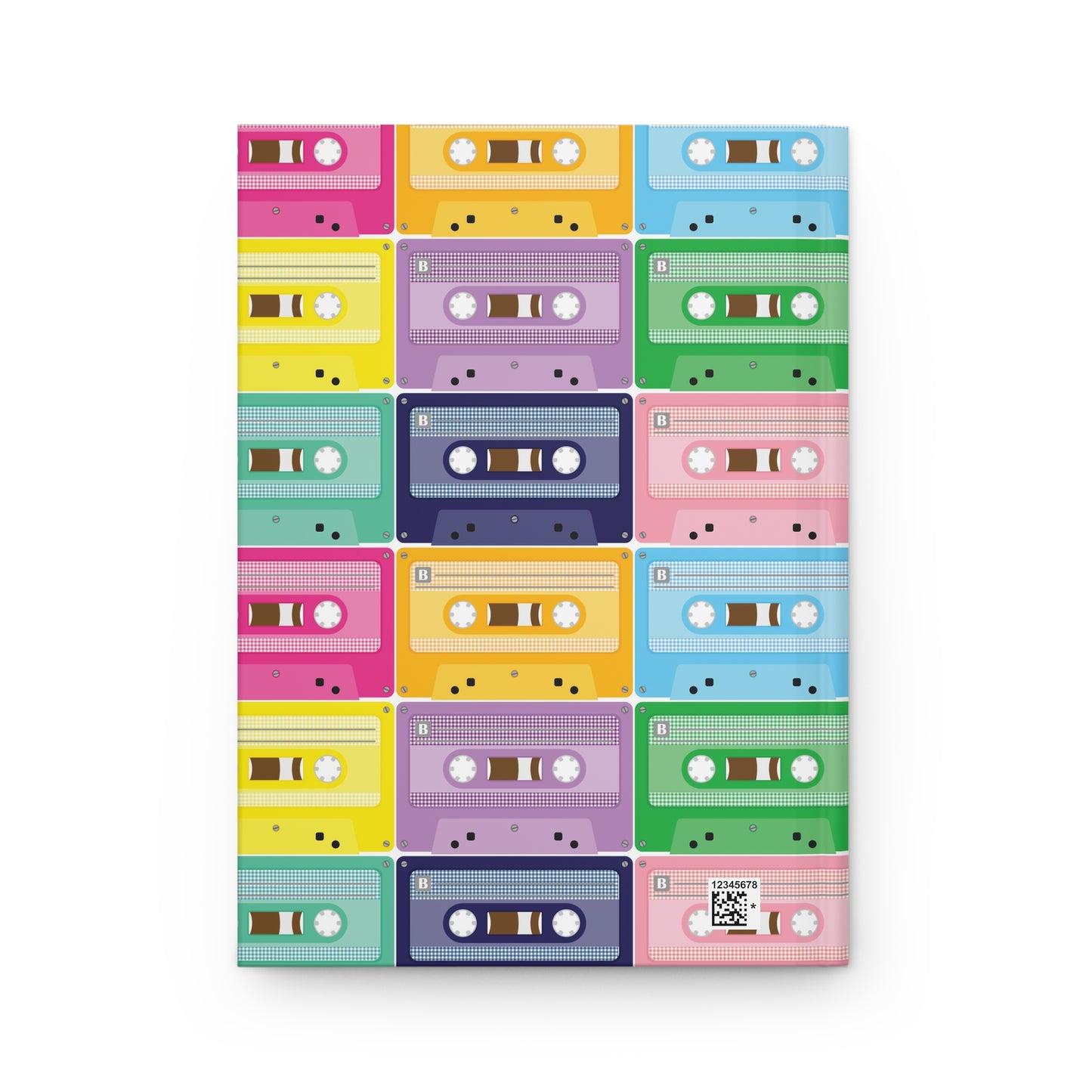 Cassette Tapes Hardcover Journal