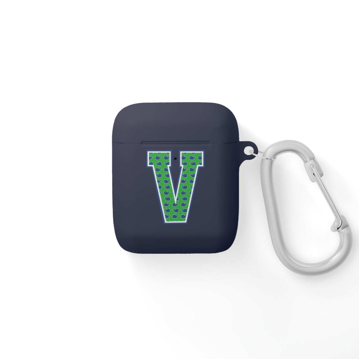 Preppy Letter V AirPods Case Cover