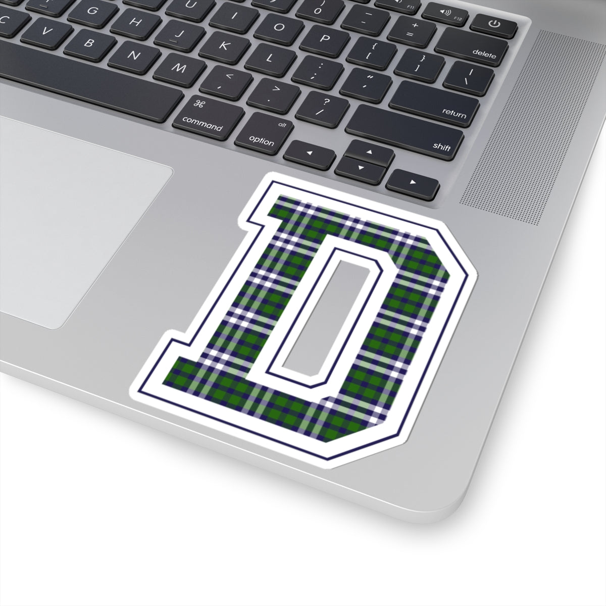 Equestrian Letter D Kiss Cut Sticker