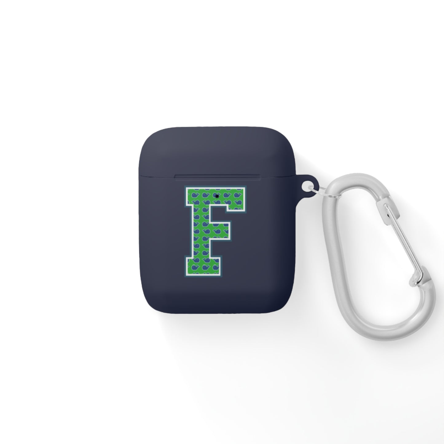 Preppy Letter F AirPods Case Cover