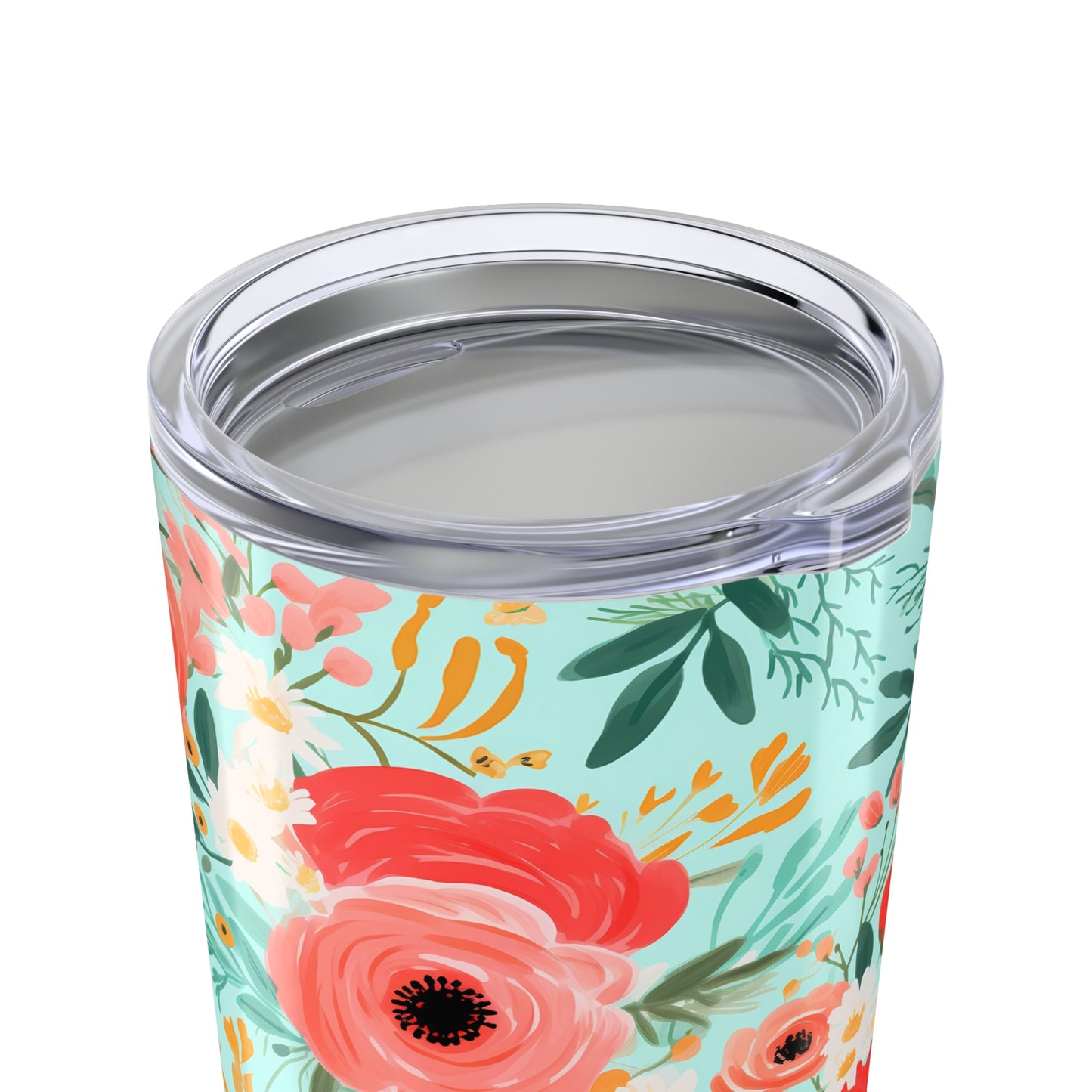 Coral Floral 20oz Tumbler