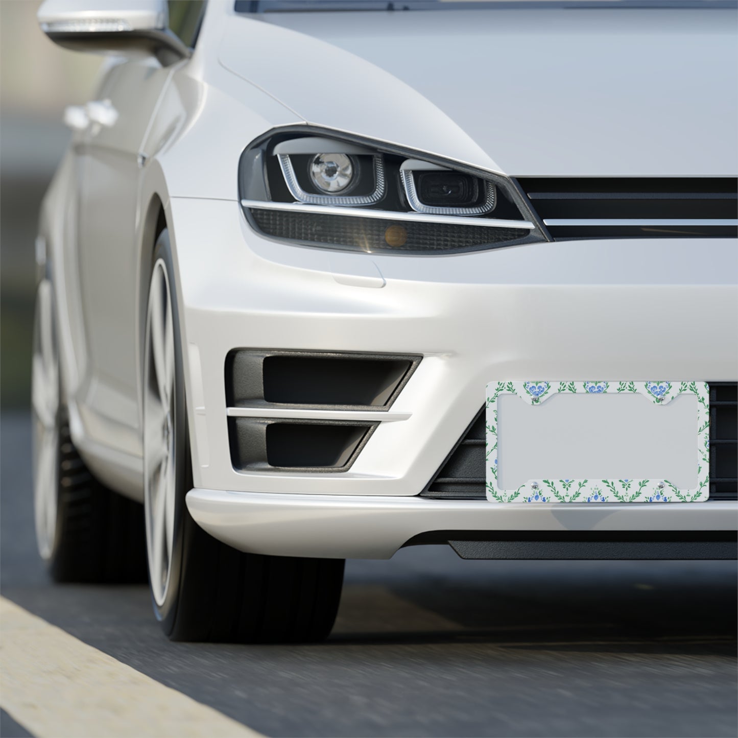Grand Millennial Metal License Plate Frame