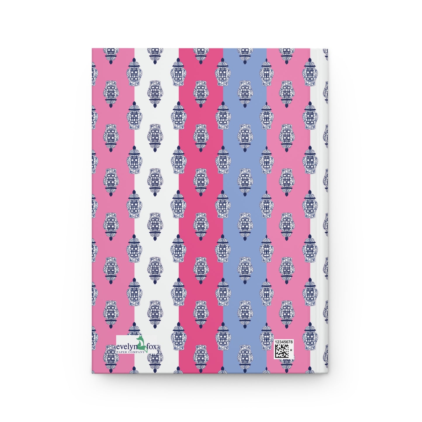 Ginger Jar Stripes Hardcover Journal