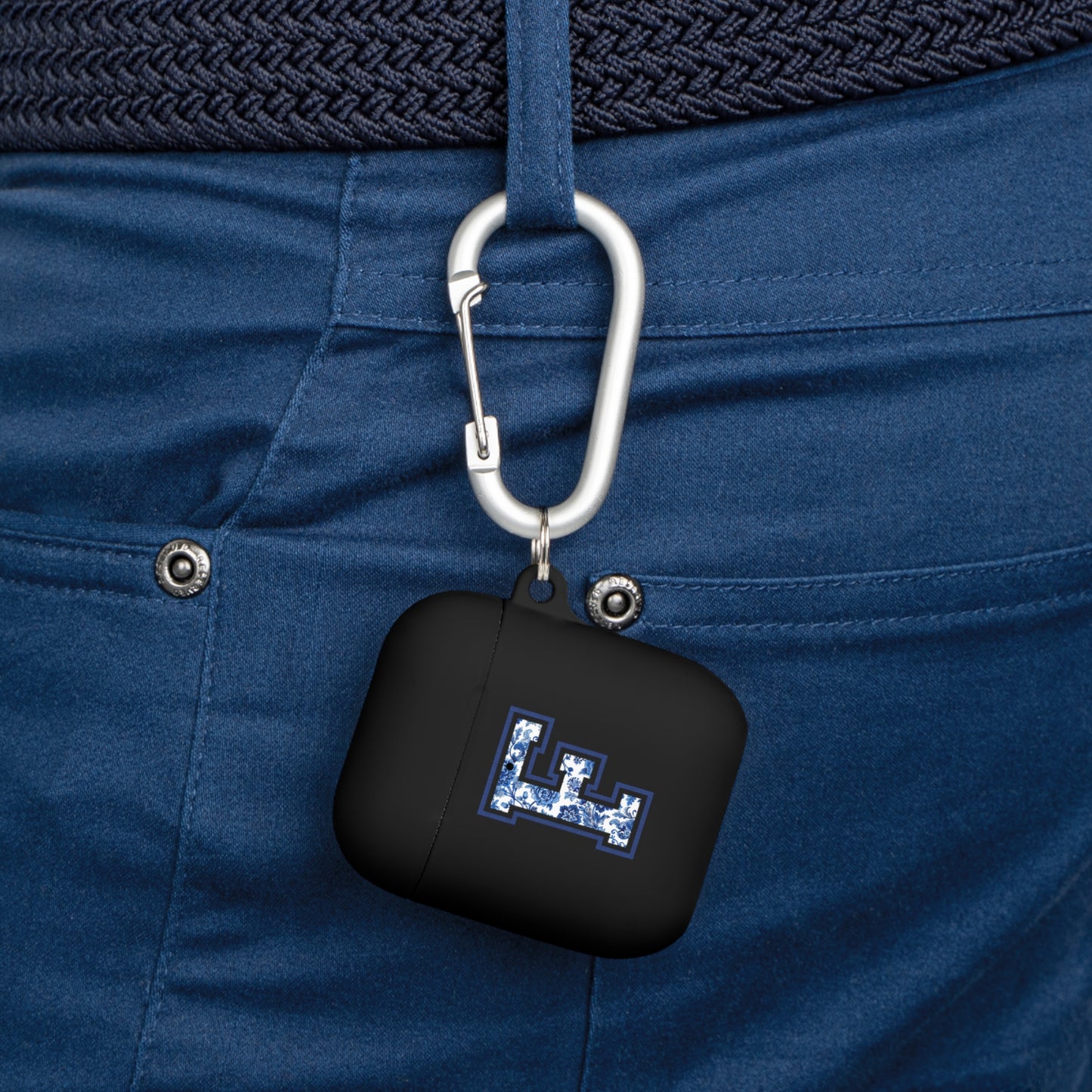Chinoiserie Letter F AirPods Case Cover