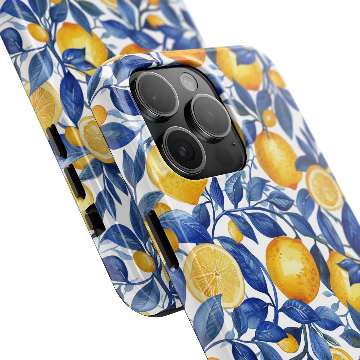 Lemons & Tiles Tough Phone Case