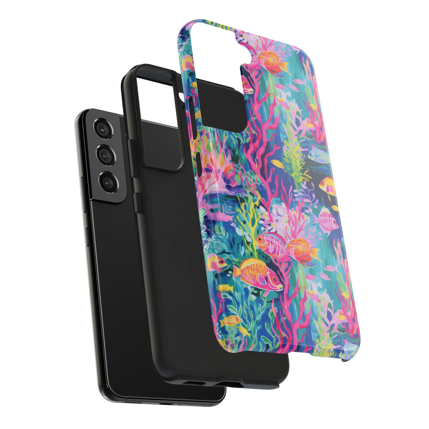 Watercolor Fish Tough Phone Case