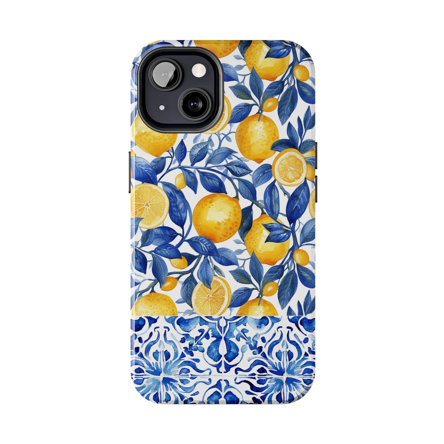 Lemons & Tiles Tough Phone Case