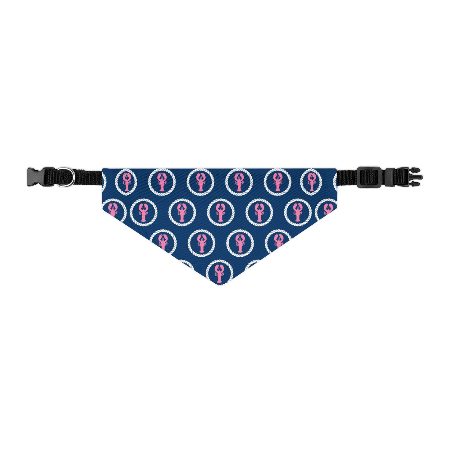 Preppy Lobster Pet Bandana Collar