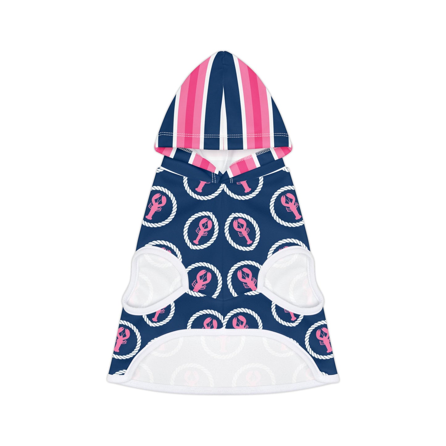 Preppy Lobster Pet Hoodie
