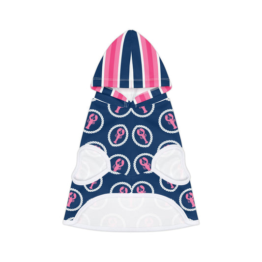 Preppy Lobster Pet Hoodie