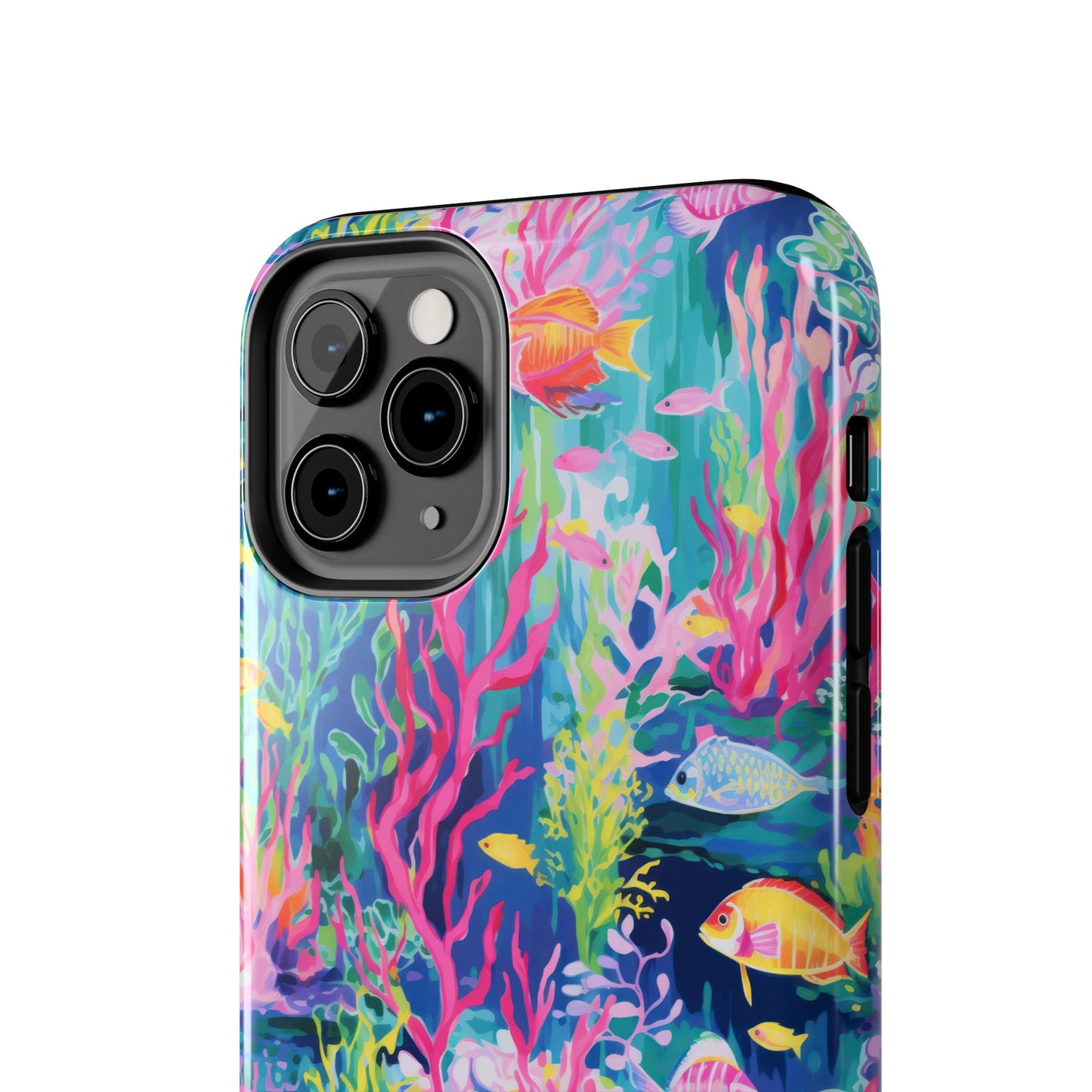 Watercolor Fish Tough Phone Case