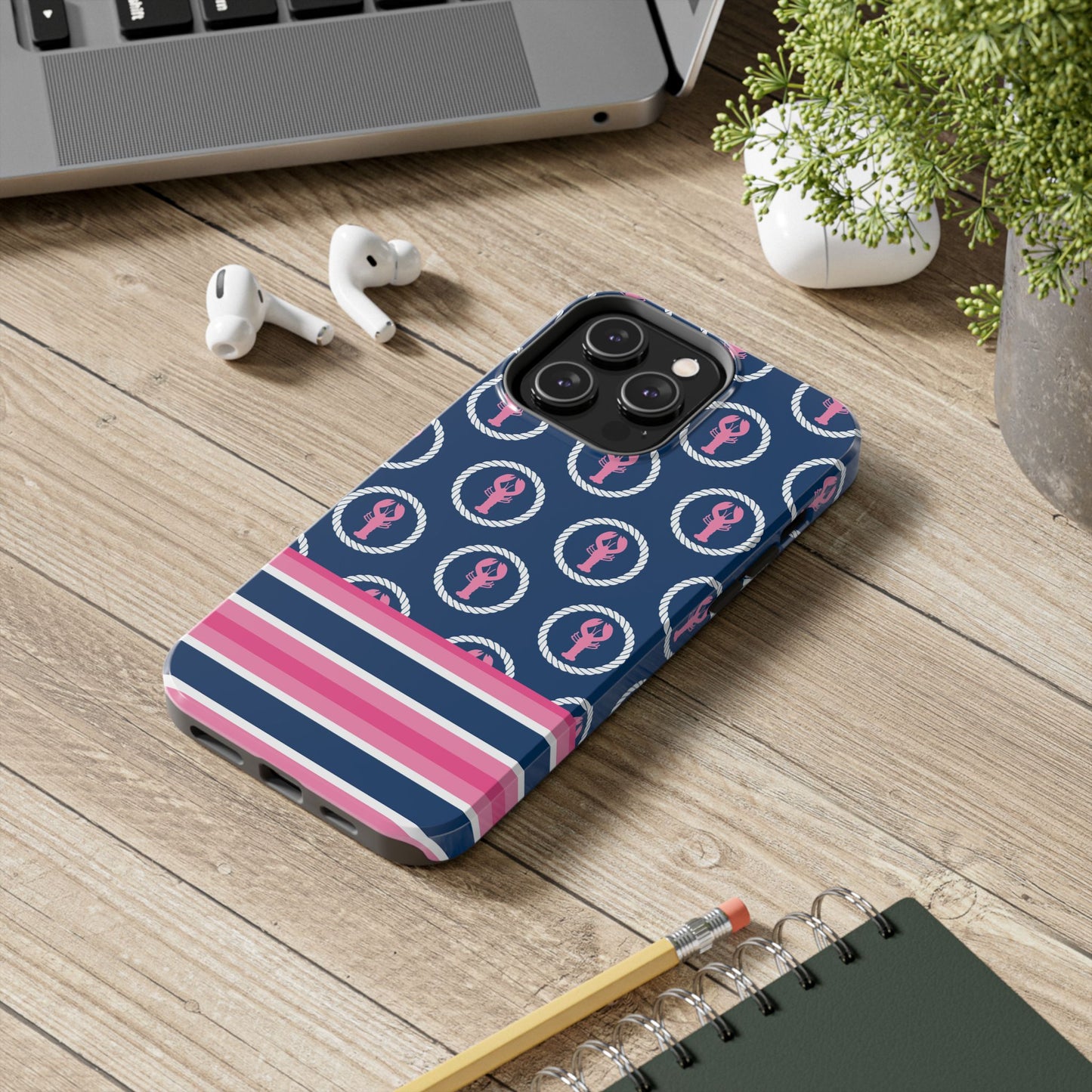 Preppy Lobsters Tough Phone Case