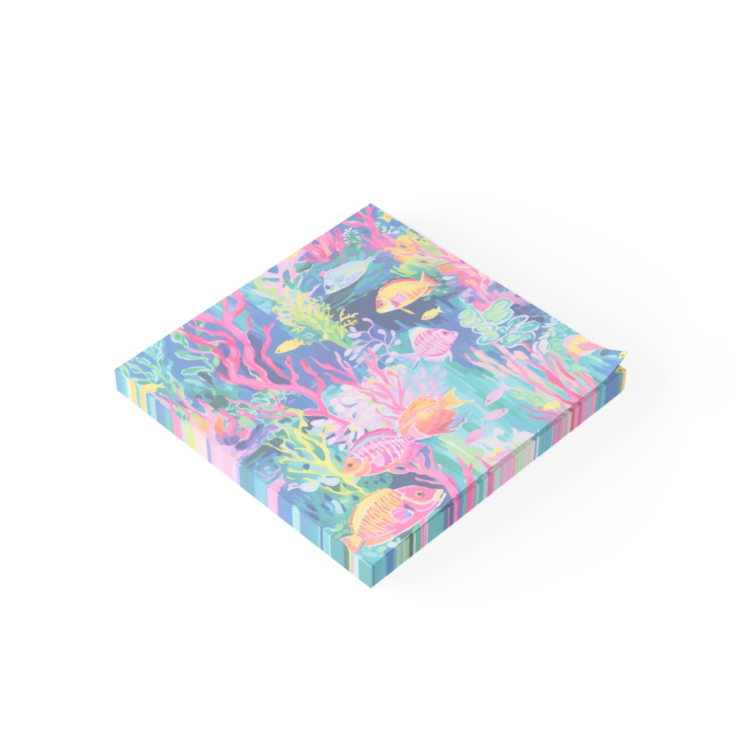 Watercolor Fish Post-it® Note Pads