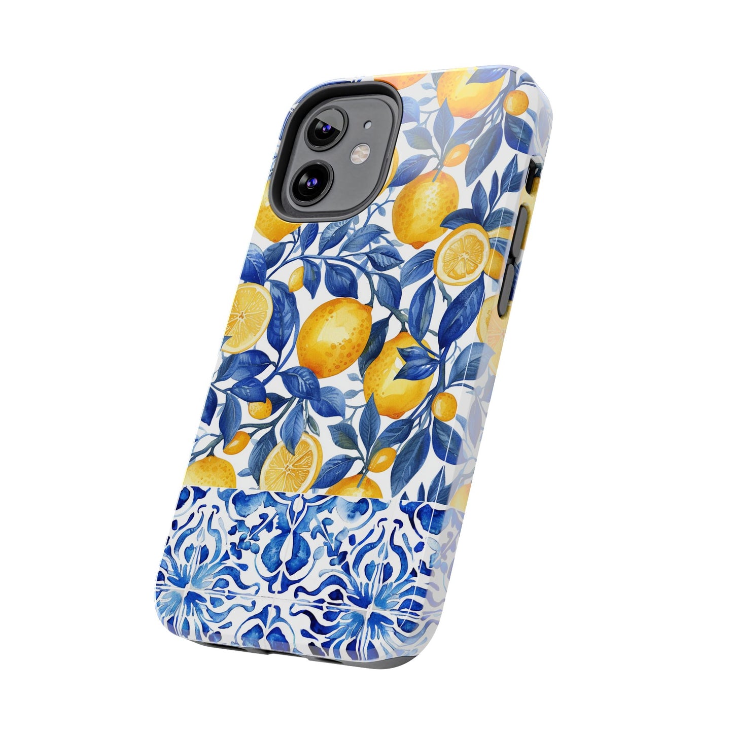 Lemons & Tiles Tough Phone Case
