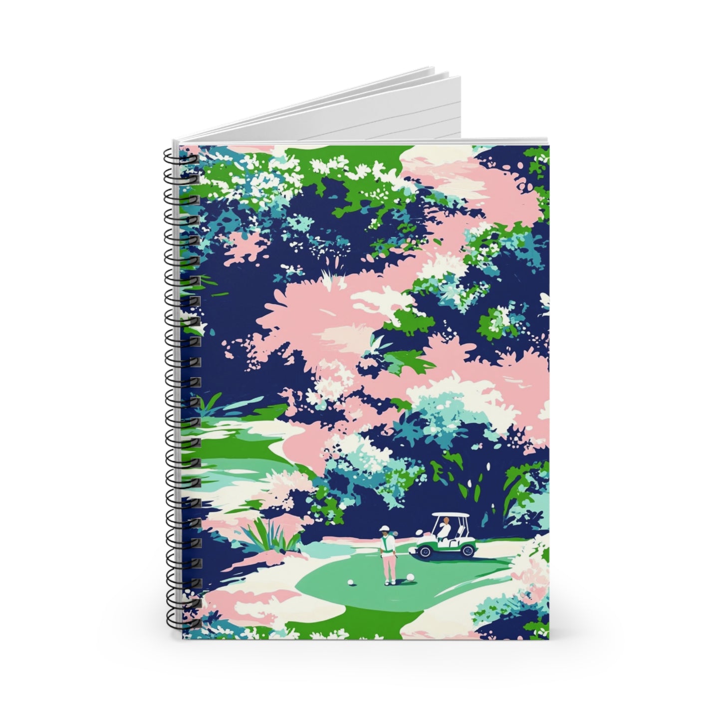 Golf Spiral Notebook
