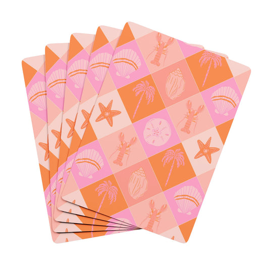 Bright Beach Playing Cards