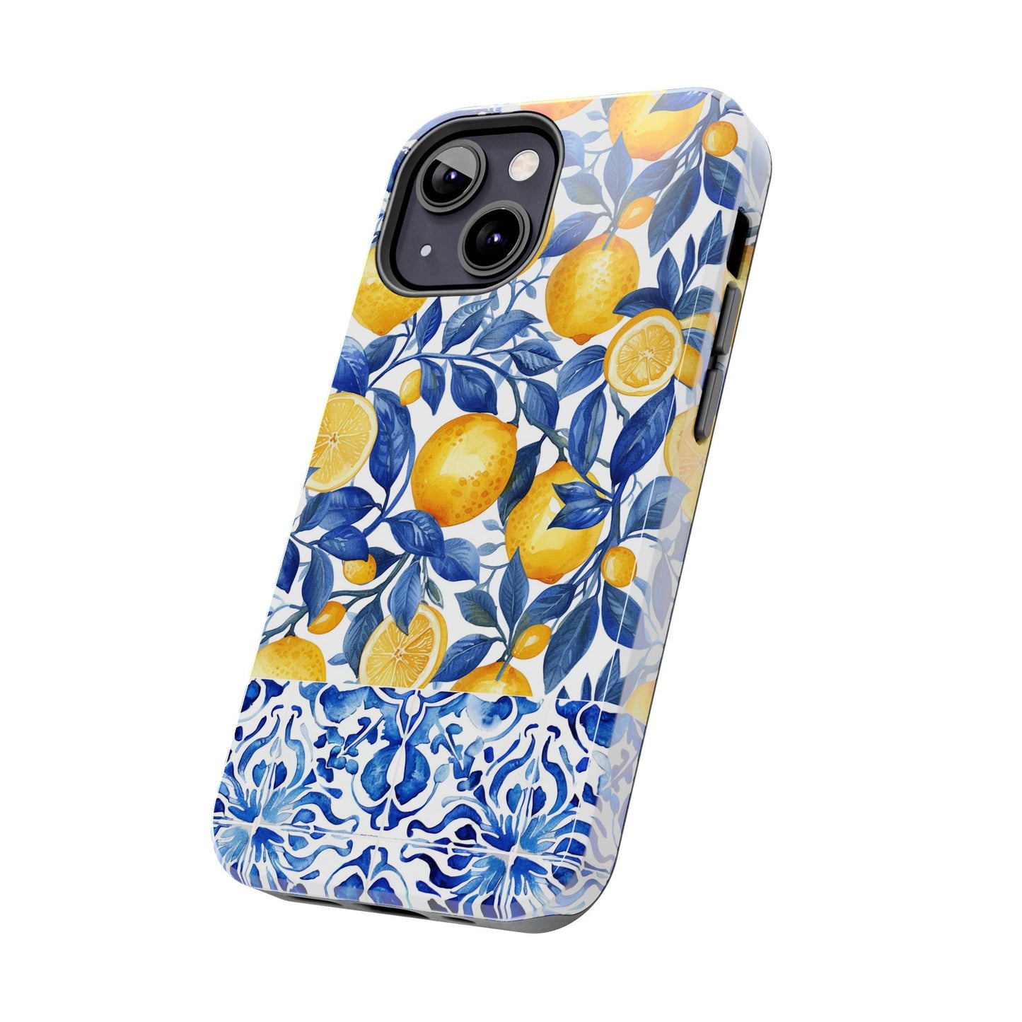 Lemons & Tiles Tough Phone Case