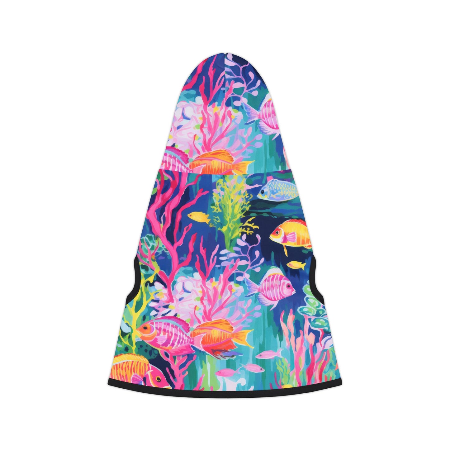 Watercolor Fish Pet Hoodie