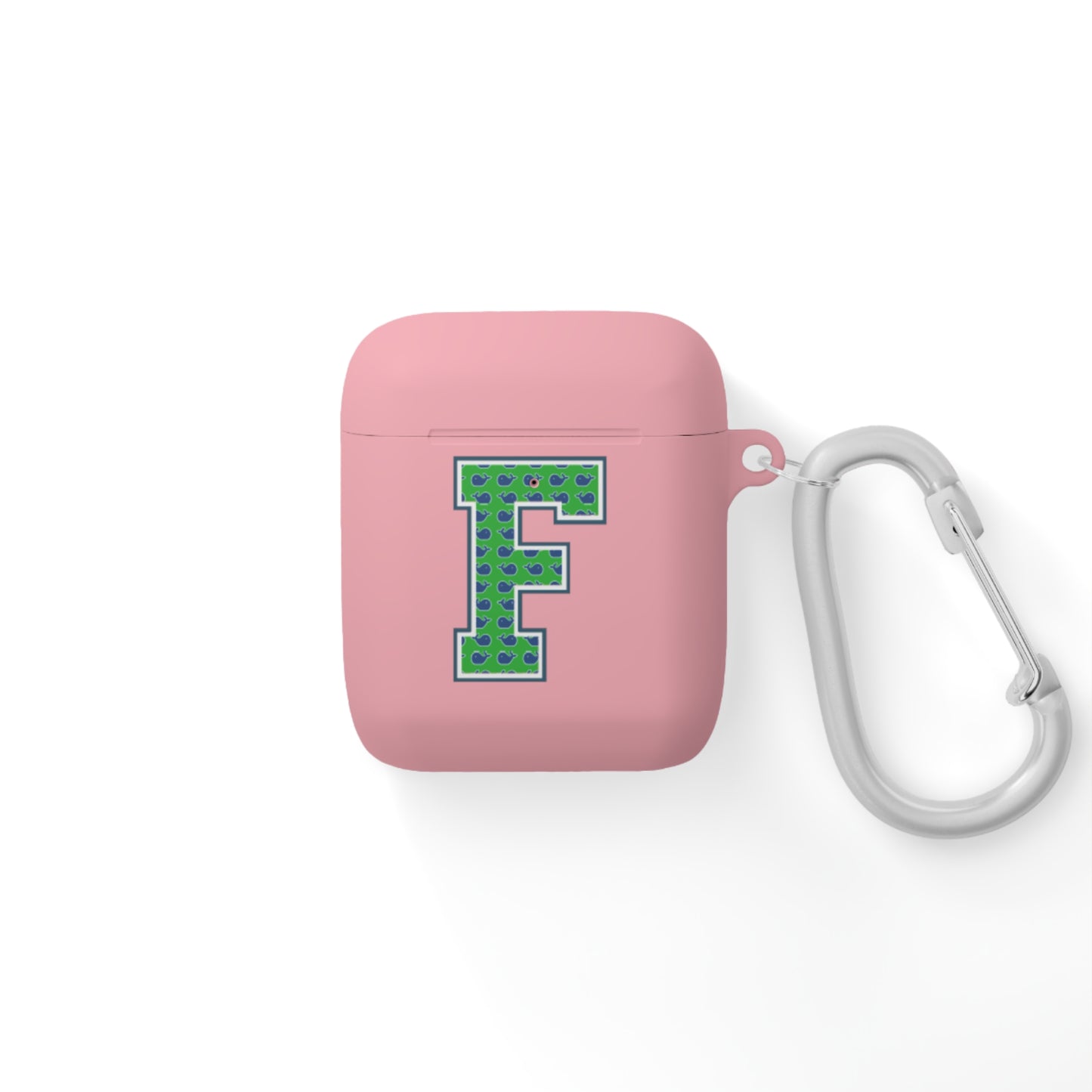 Preppy Letter F AirPods Case Cover