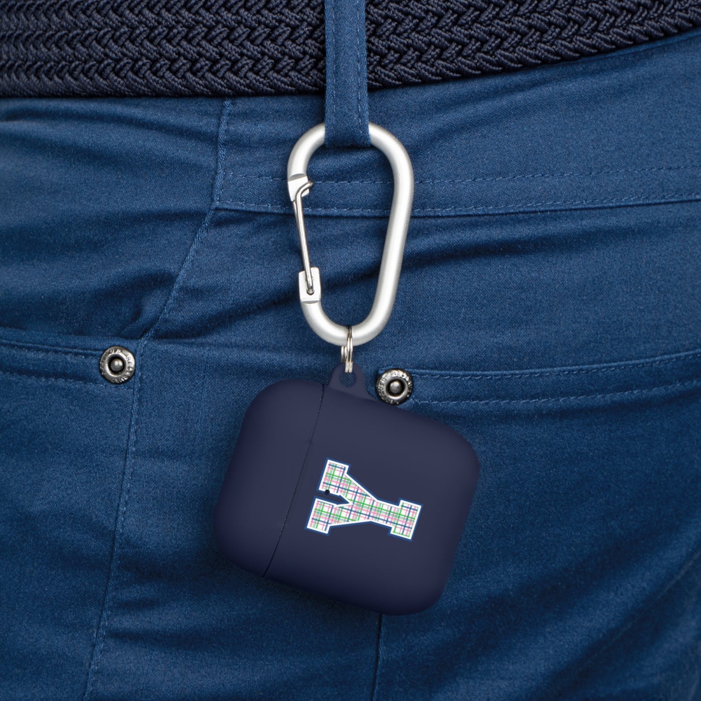 Preppy Letter Y AirPods Case Cover