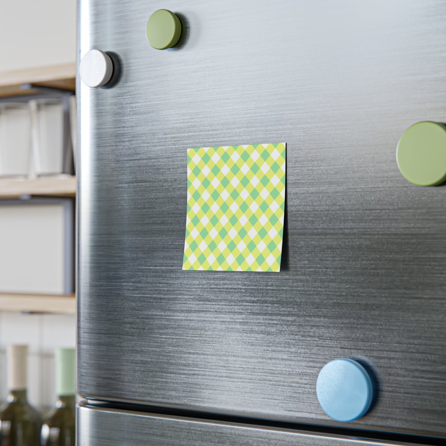 Preppy Green Gingham Post-it® Note Pads