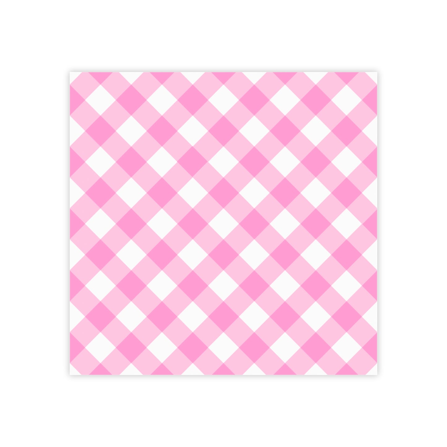 Preppy Pink Gingham Post-it® Note Pads