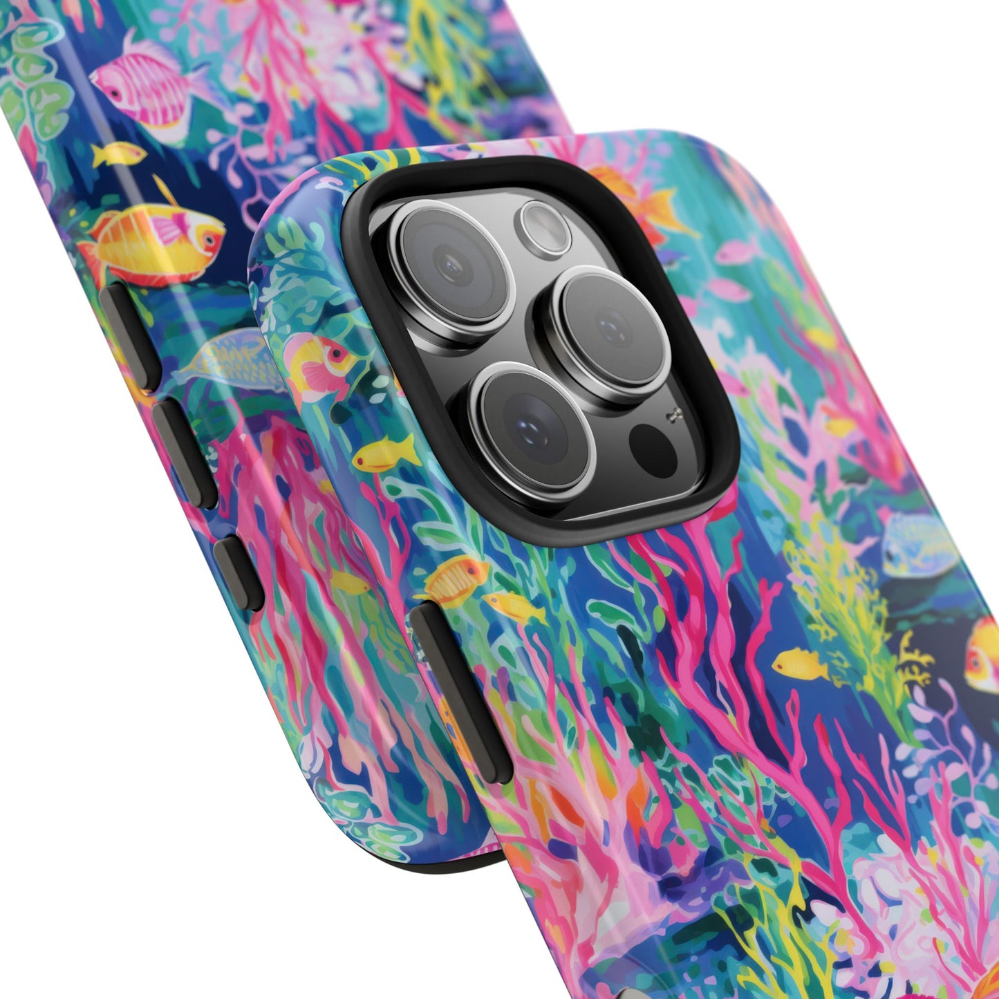 Watercolor Fish Tough Phone Case