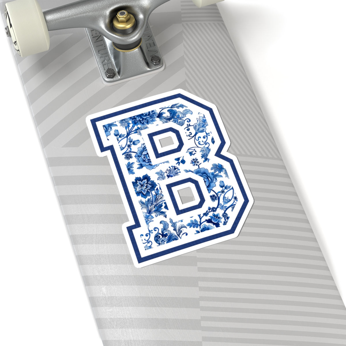 Chinoiserie Letter B Kiss Cut Sticker