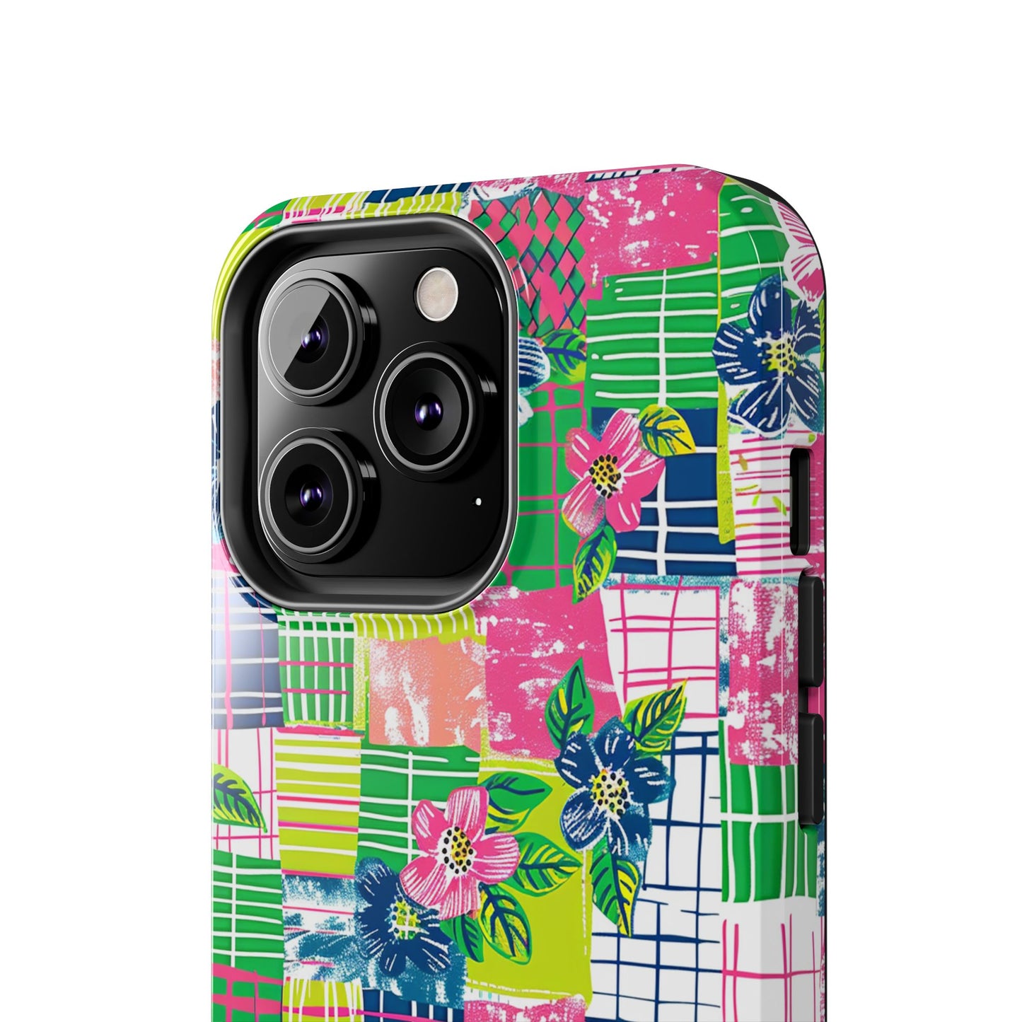 Tropical Madras Tough Phone Case