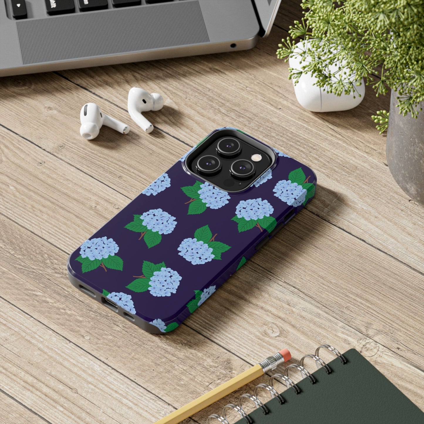 Hydrangea Tough Phone Case